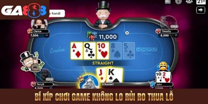 Bí kíp chơi game không lo rủi ro thua lỗ