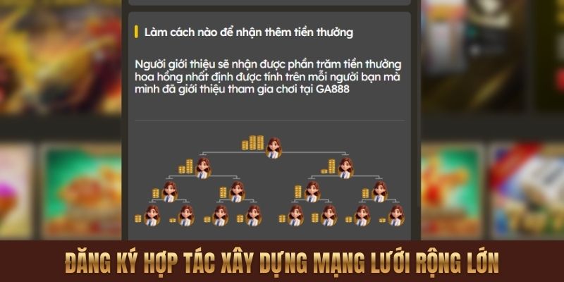 Đăng ký hợp tác xây dựng mạng lưới rộng lớn